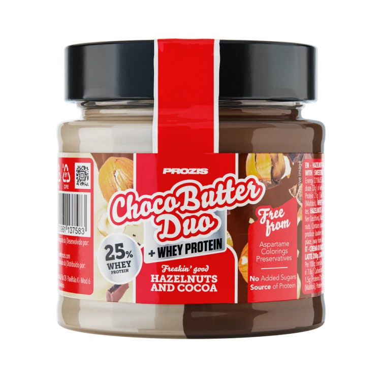 Whey Choco Butter Duo 200 g Cocoa-Hazelnut