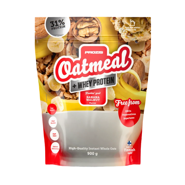 Oatmeal + Whey - Βρώμη και πρωτεΐνη ορού γάλακτος 900 g