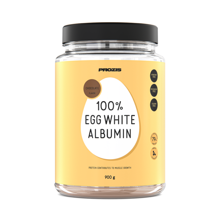 100% Albumina de Clara de Ovo 900 g