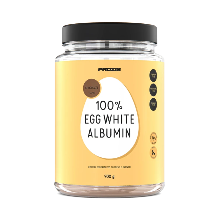 100% Albumina de Clara de Ovo 900 g