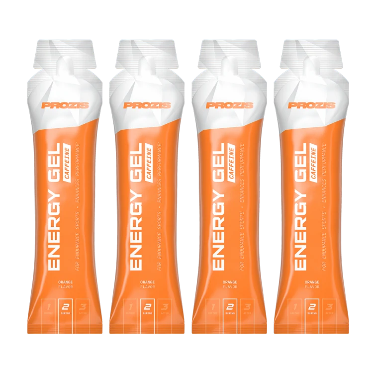 4 x Energy Gel + Caffeine 50 g