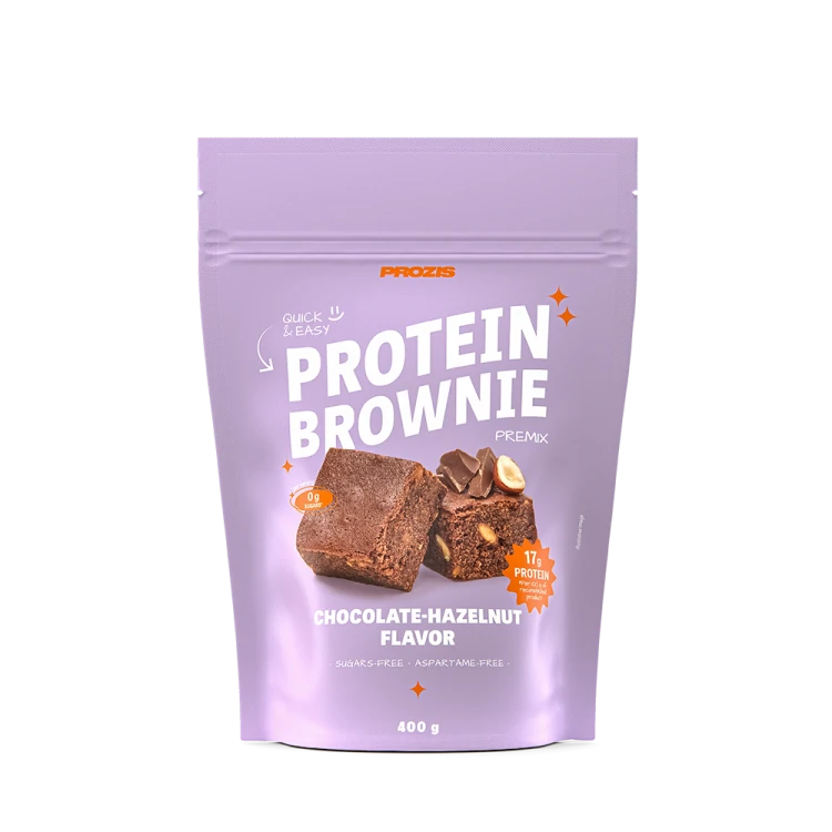 Mieszanka do Brownie Proteinowego 400 g Czekolada-Orzechy Laskowe