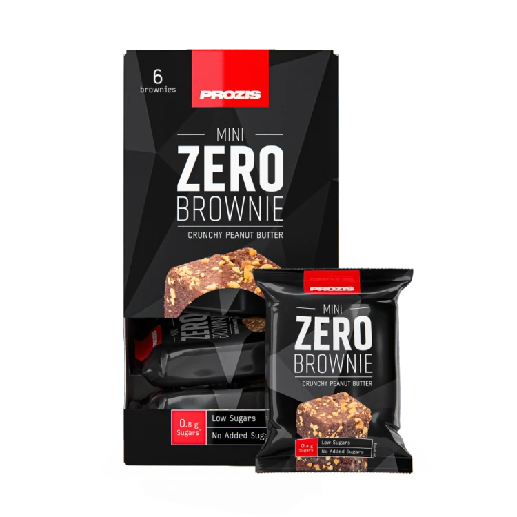 Zero Mini Brownie (6 τεμάχια) - Τραγανό Φυστικοβούτυρο
