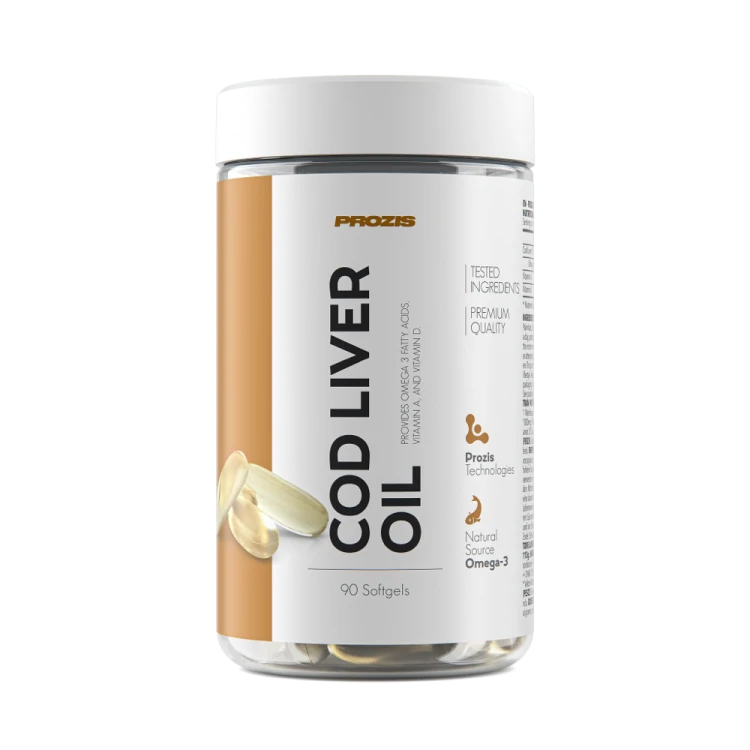 Huile de Foie de Morue 1 000 mg 90 capsules molles