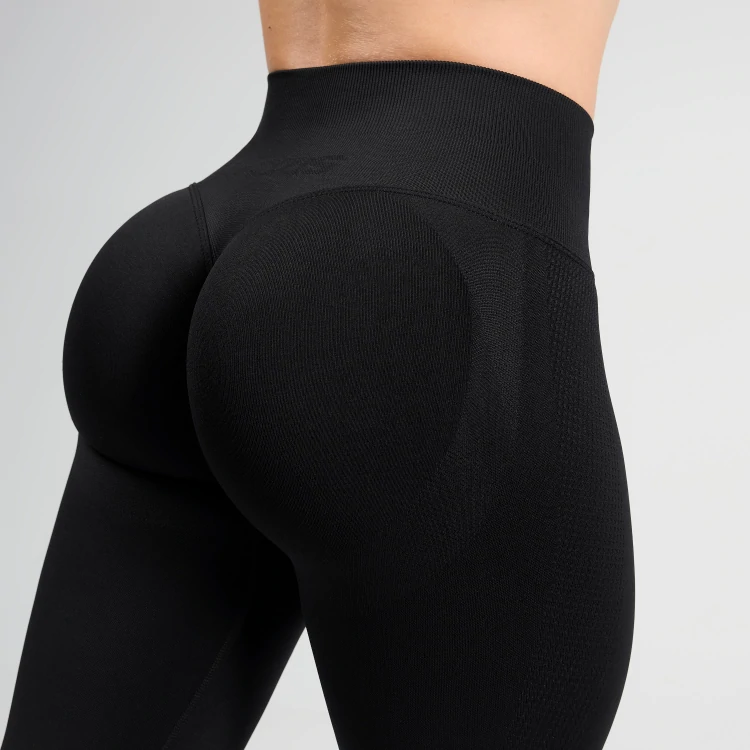 Legging Taille Moyenne MuseFit - Black