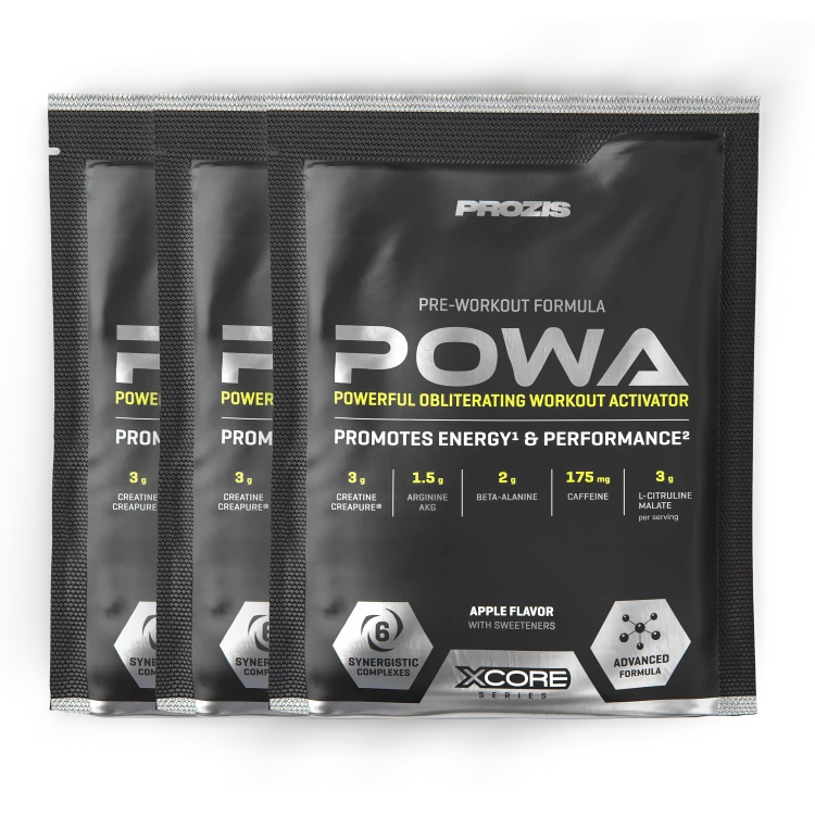 3 x Sachet POWA 3.0 Pre-Workout 17.5g Apple