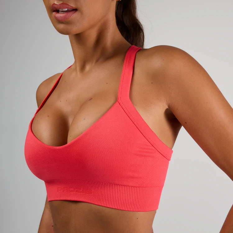 Athleisure Aero Sports Bra - Paradise Coral
