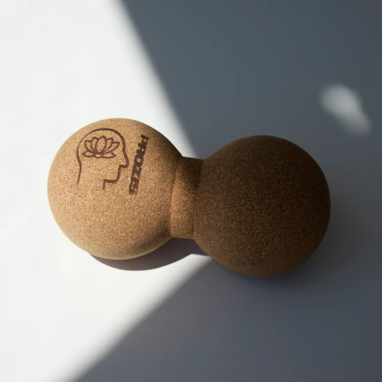 Balance Cork Massage Duo Ball - 100% Natural Cork