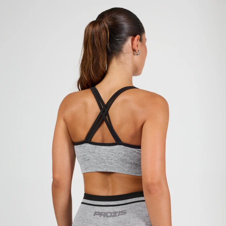 Soutien-gorge Sport Dynamis - Light Gray Melange