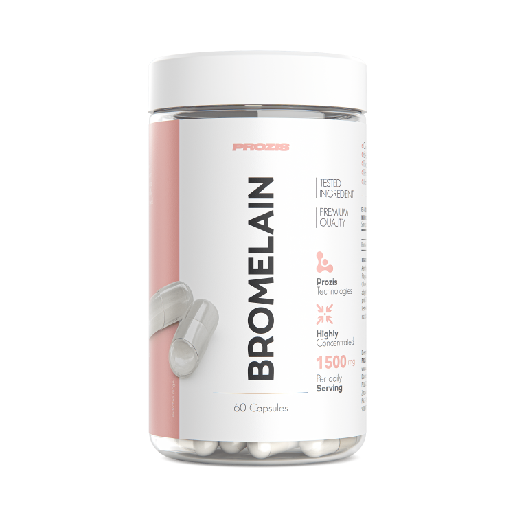 Bromelaína 1500 mg 60 cápsulas