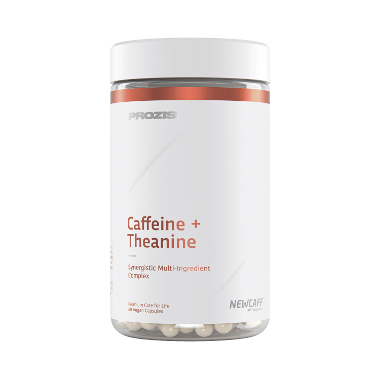 Cafeína + Teanina (100 mg + 200 mg) 60 cápsulas