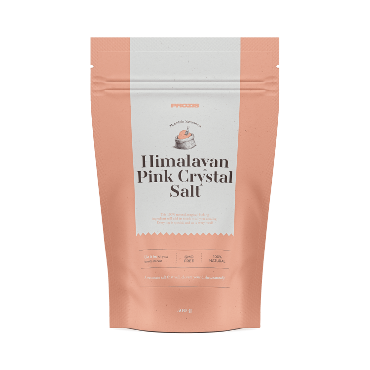 Cristais de Sal Rosa dos Himalaias 500 g